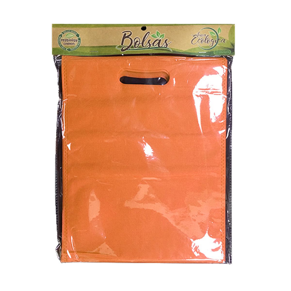 GENERICO - BOLSAS TNT 31X25 NARANJO X10 UNI
