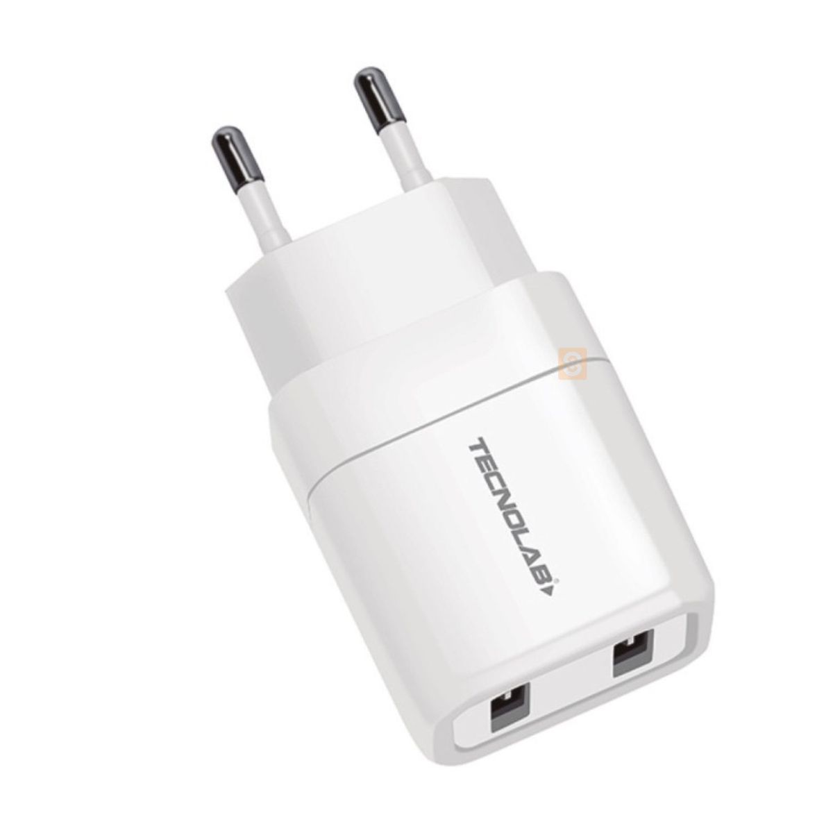 TECNOLAB - Cargador Dual USB 12W Carga Rápida con Cable Micro USB - SC