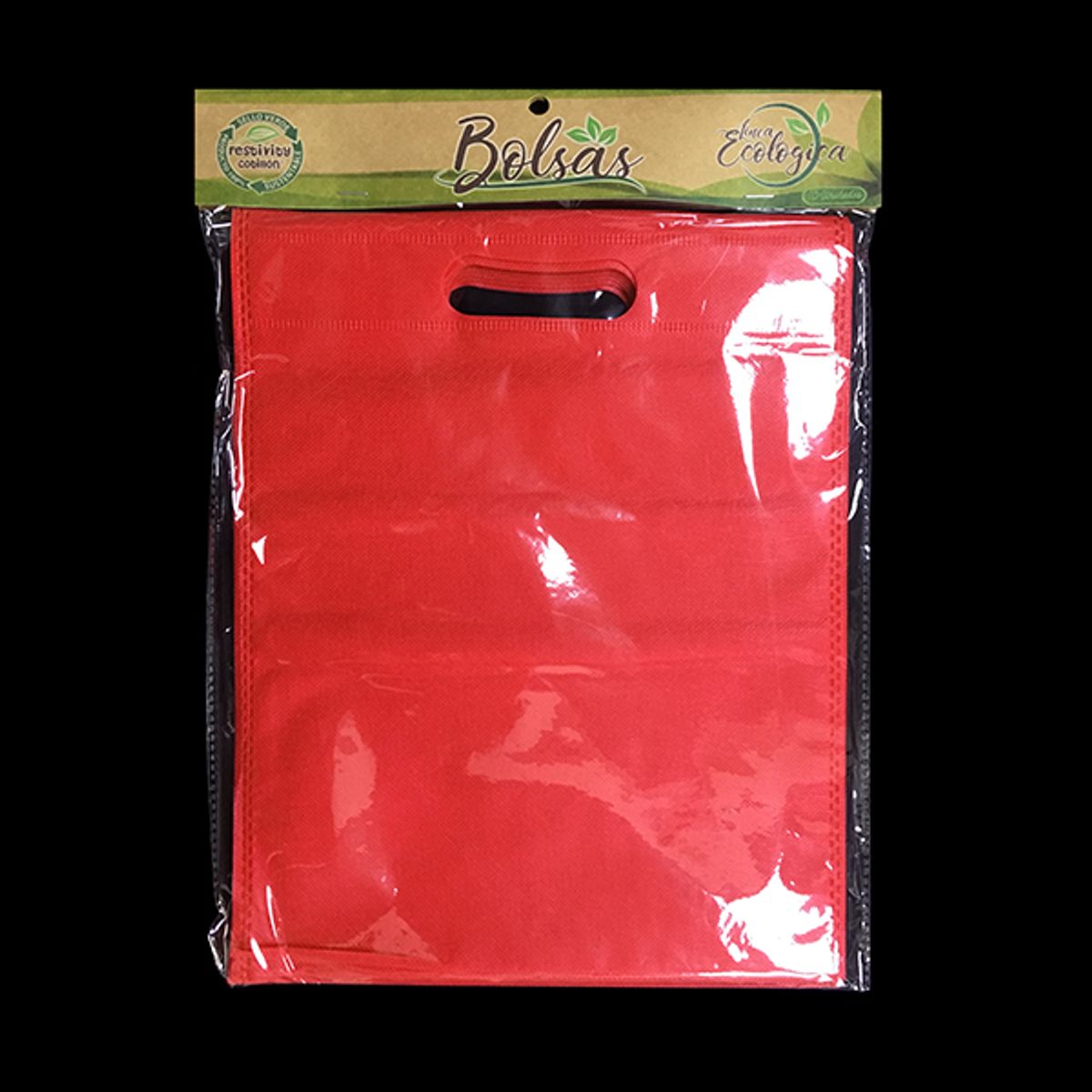GENERICO - BOLSAS TNT 31X25 ROJO X10 UNI