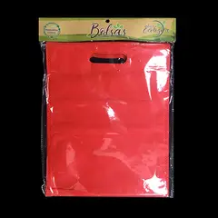 GENERICO - BOLSAS TNT 31X25 ROJO X10 UNI