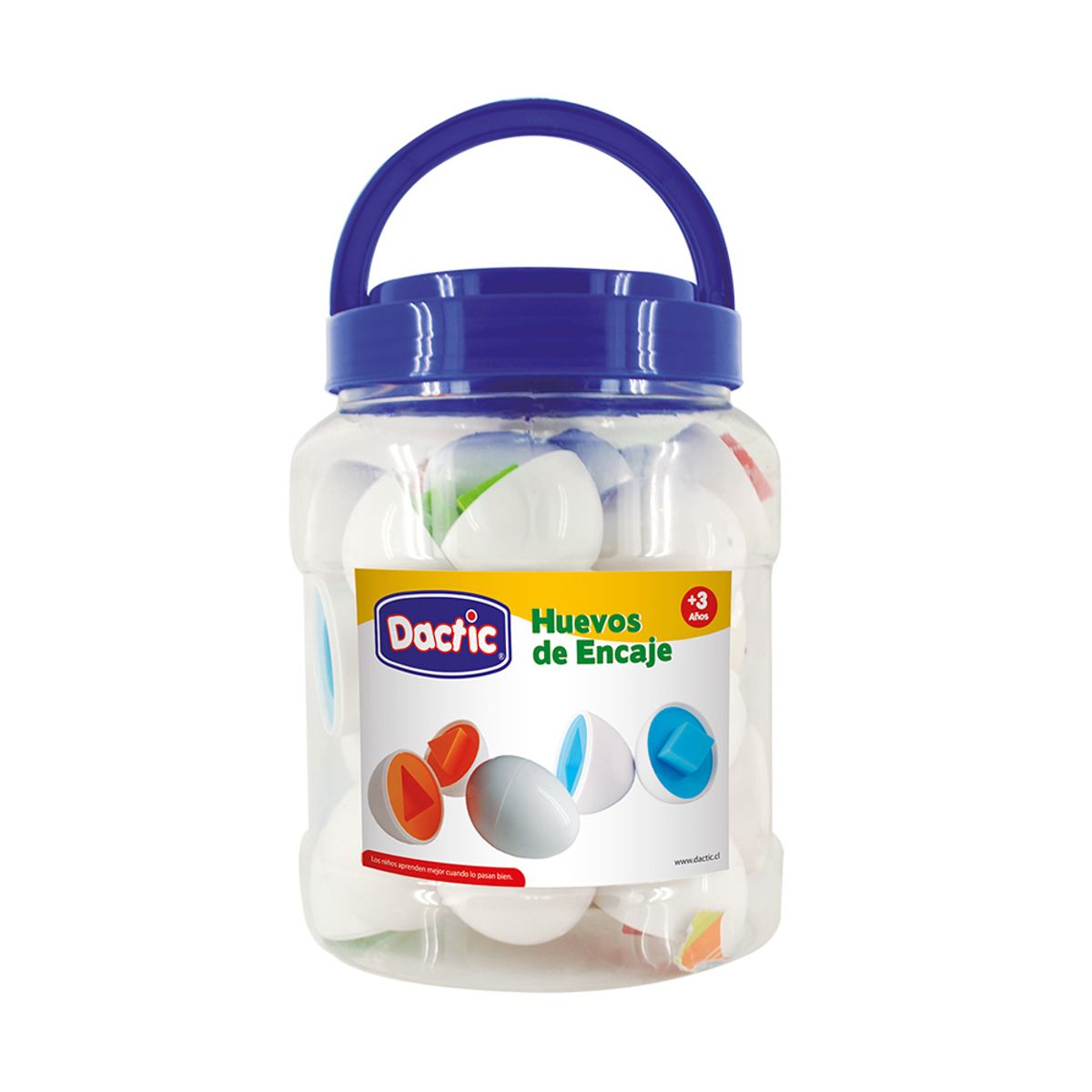DACTIC - Huevos de Encaje Plástico Dactic 32 Uds
