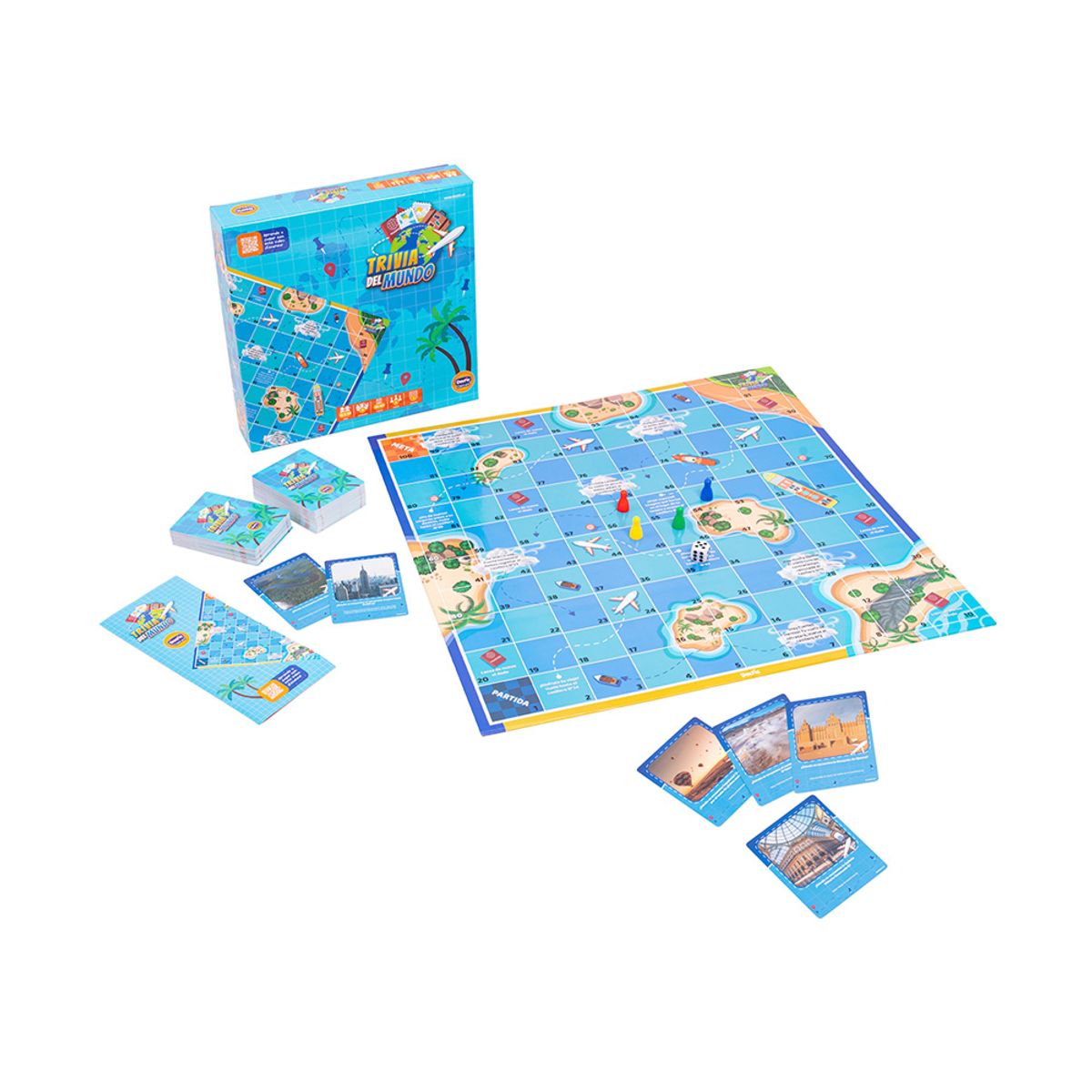 DACTIC - Juego de Mesa Trivia del Mundo Dactic