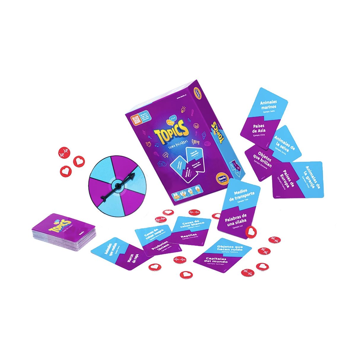 DACTIC - Juego de Mesa Topics Dactic