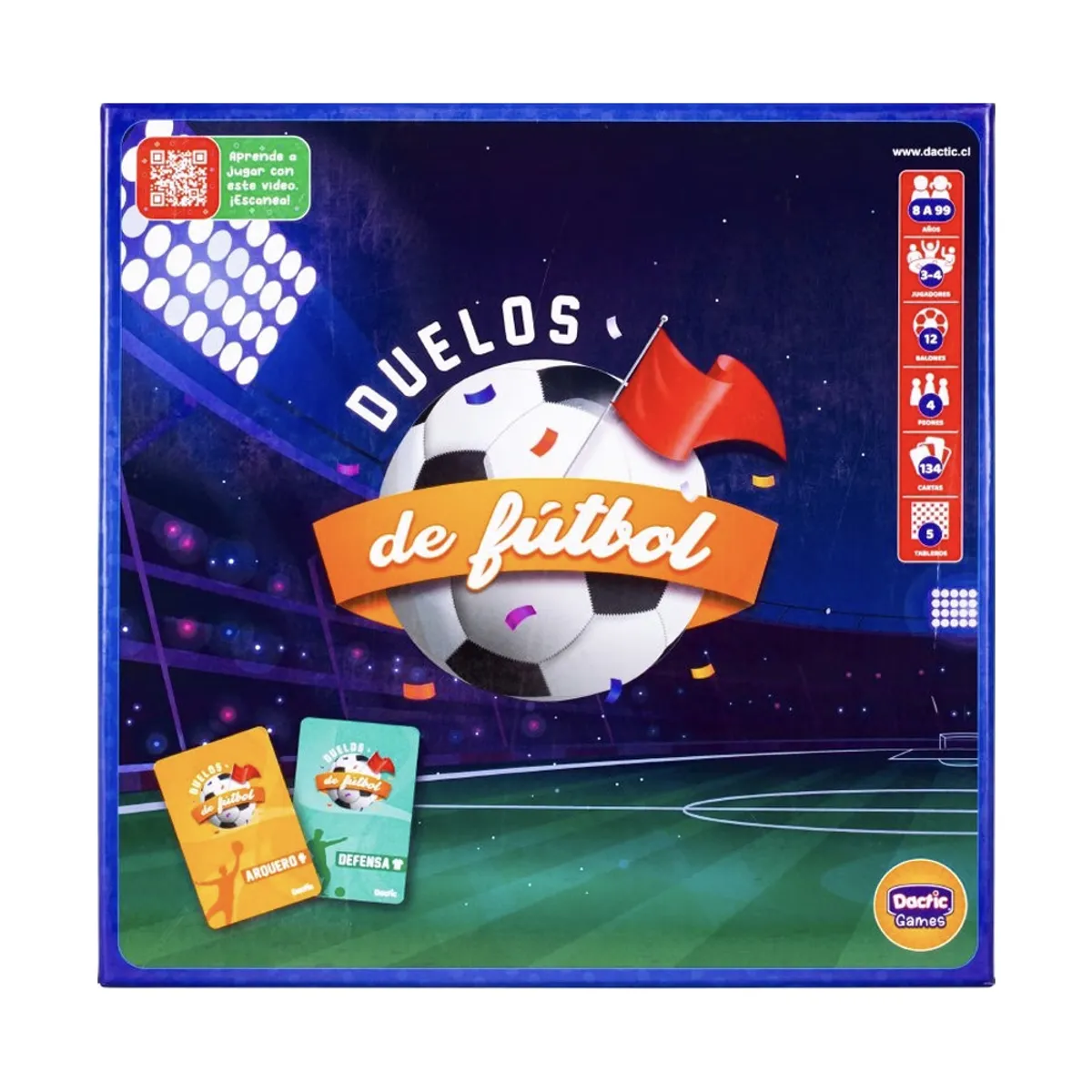 DACTIC - Juego de Mesa Duelo De Fútbol Dactic
