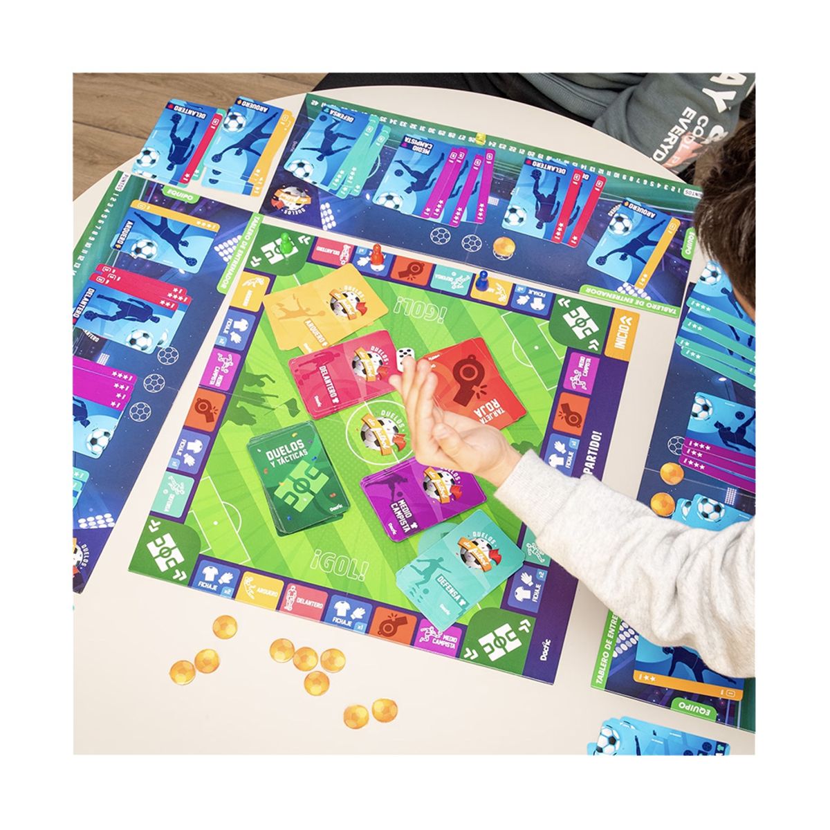 DACTIC - Juego de Mesa Duelo De Fútbol Dactic