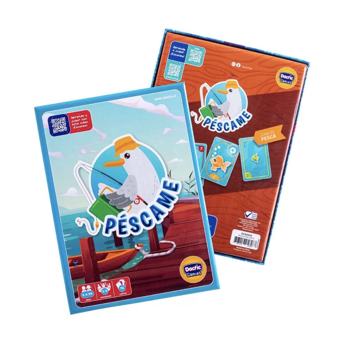 DACTIC - Juego de Mesa Péscame Dactic
