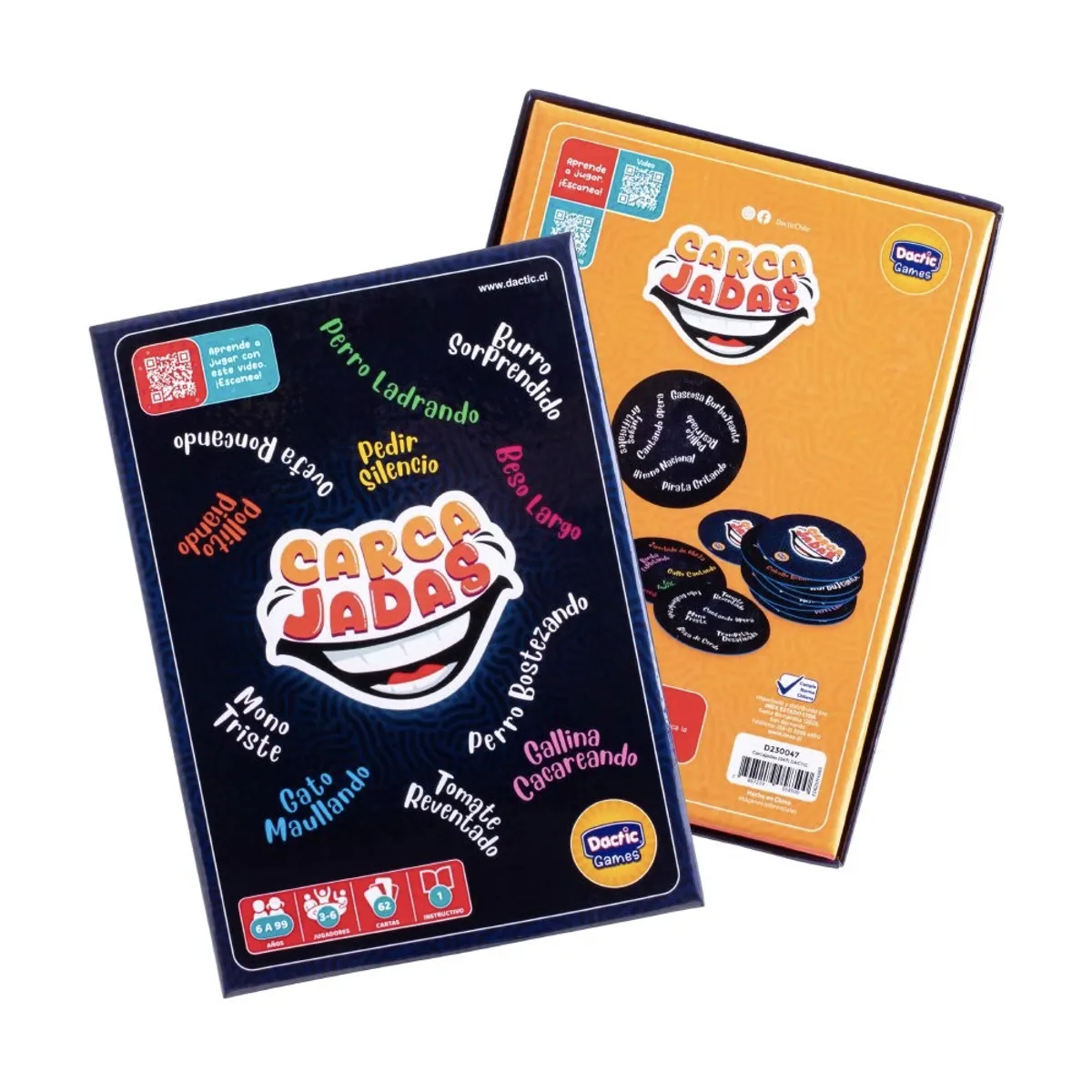 DACTIC - Juego de Mesa Carcajadas Dactic