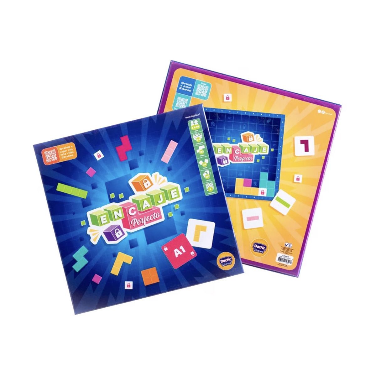 DACTIC - Juego de Mesa Encaje Perfecto Dactic