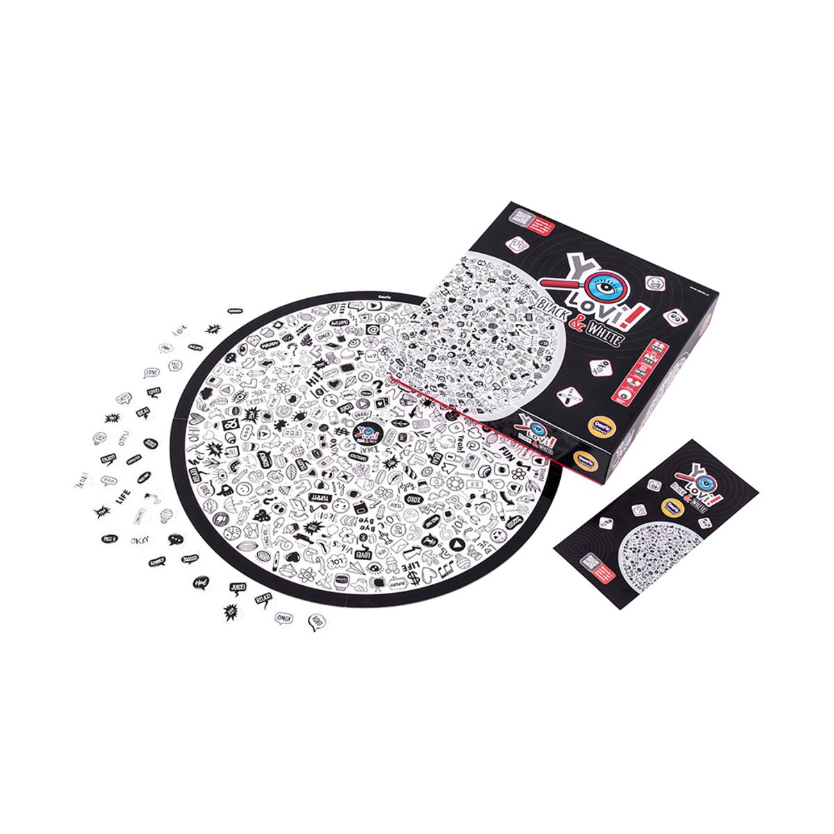 DACTIC - Juego de Mesa Yo lo Vi Black & White Dactic
