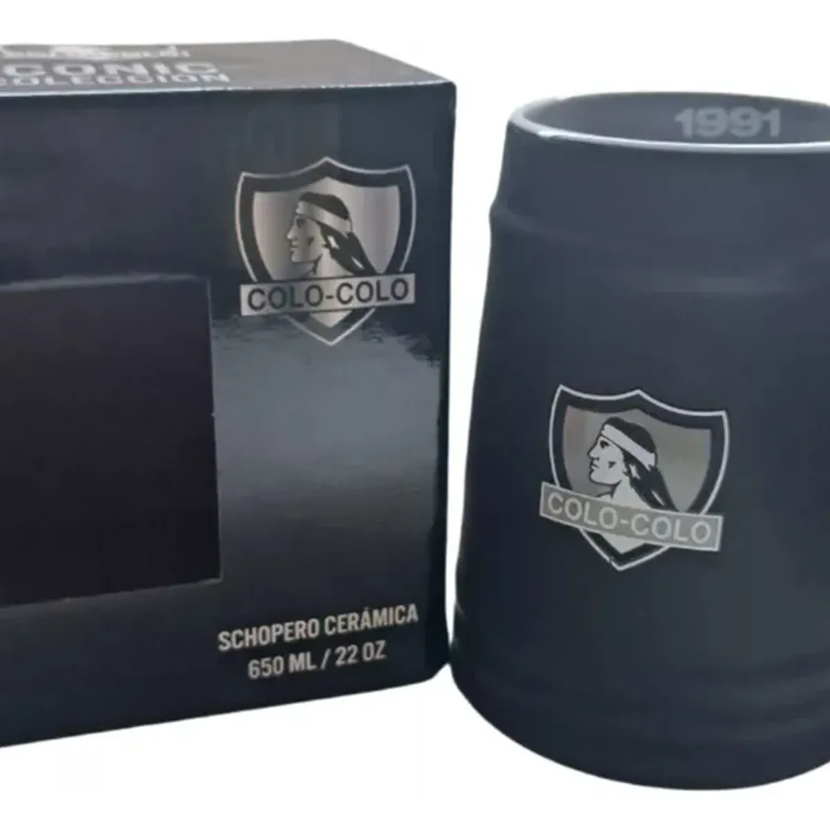 TITANIO - Schopero Ceramica Colo Colo 650 Ml / Con Caja Color Negro