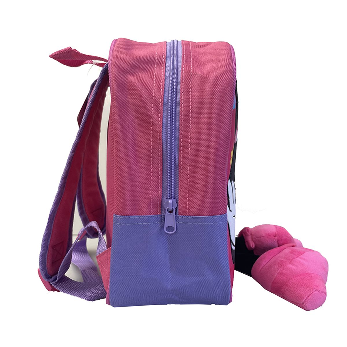 MINNIE - Mochila Infantil Con Patitas Minnie Mouse Escolar Rosa 3d