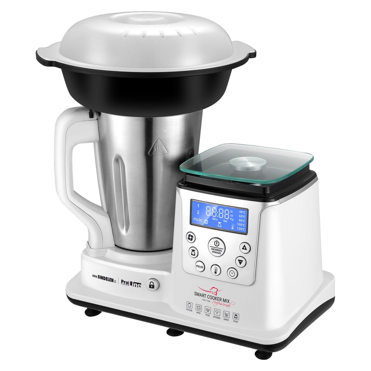 SINDELEN - Robot Cocina Multifunción RCM-1700BL Sindelen