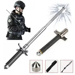 GENERICO - Baston Retráctil 1mt De Largo producto De Calidad Premium