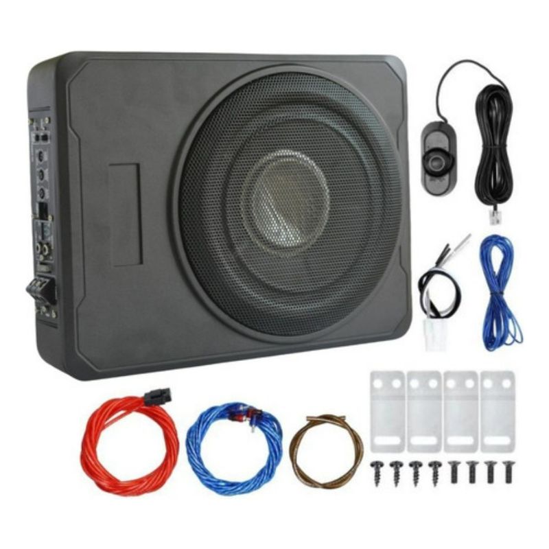 AUDOTO - Subwoofer Plano Amplificador Parlante + Control Volumen