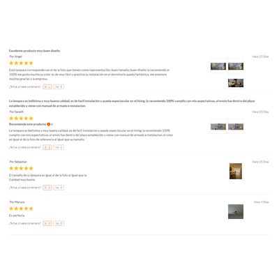 Imagen 2 del producto Lámpara de Techo Colgante con 6 Focos Negro Lámpara De Techo Colgante 6 Focos