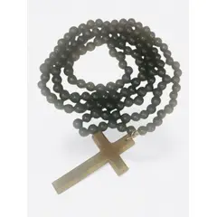 TAROT CHURRUCA OFICIAL - Collar cadena crucifijo madera