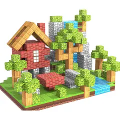 TOYUN TOYUN - Cubos De Construcción Magnéticos Para Niños