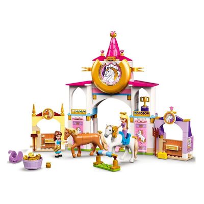 Imagen 2 del producto Disney Belle and Rapunzel Royal Stables 239 Pcs