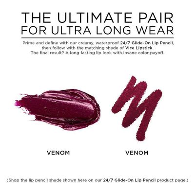 Imagen 2 del producto Delineador de Labios Larga Duración 24/7 Lip Pencil Tono Venom