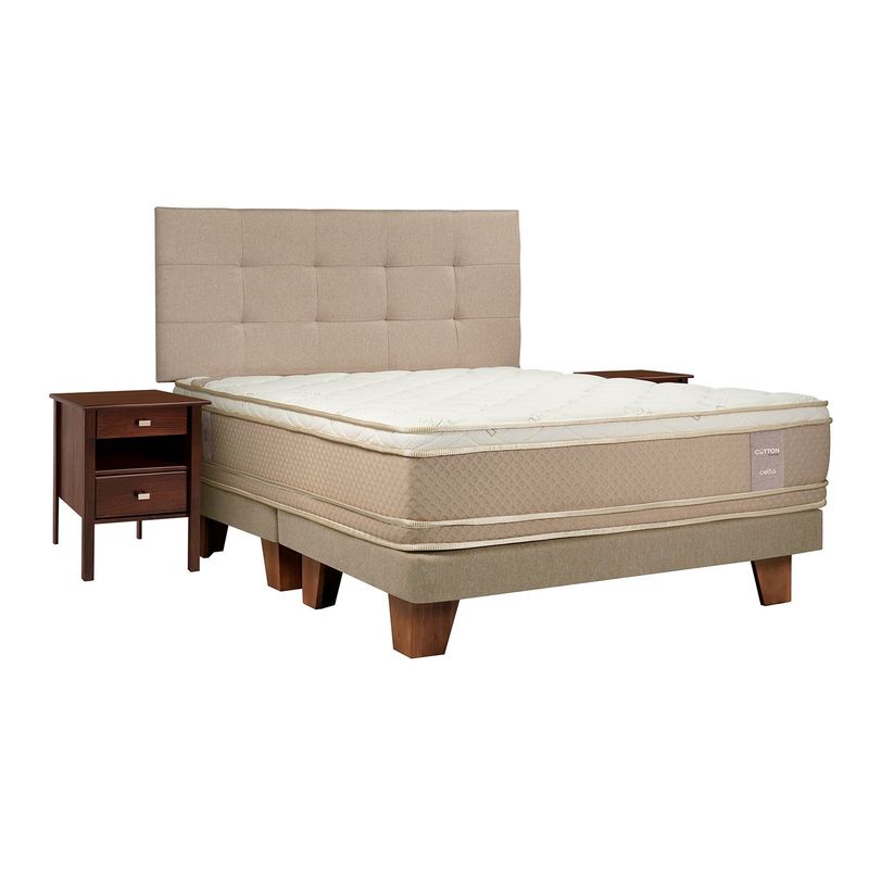 CELTA - Cama Europea Organic Cotton + Set Aragon King Celta