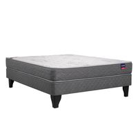 Cama Europea Danubio 2 Plazas X 1.90Mt Base Normal