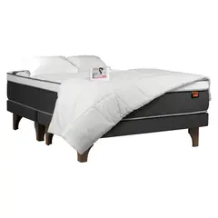 CELTA - Cama Europea Everest King + Textil King