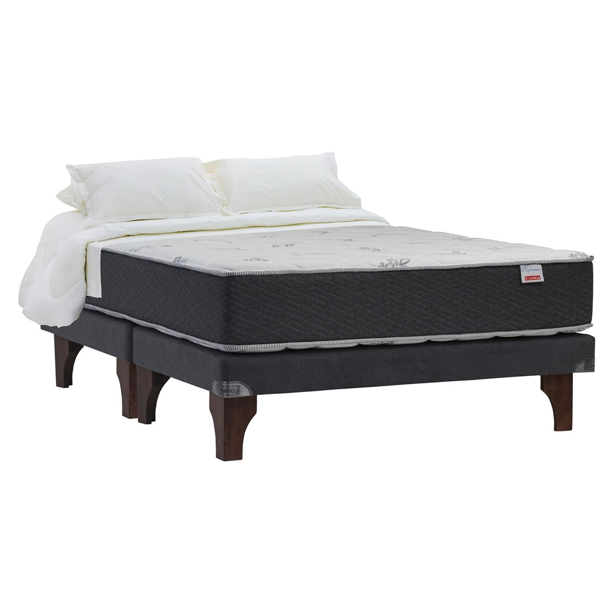 CELTA - Cama Europea Supreme King Celta + textil