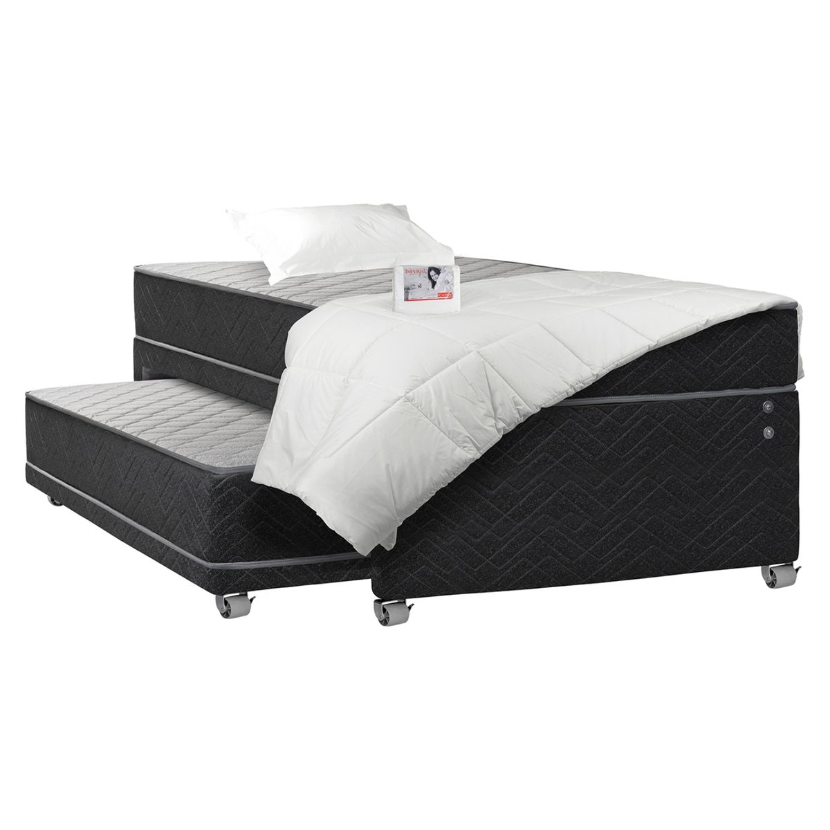 CELTA - Diván Apolo Black + Set Textil Celta