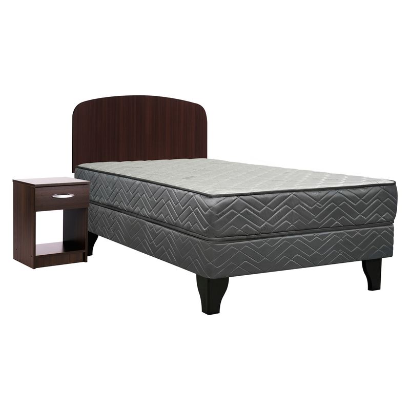 CELTA - Cama Europea Apolo Black 1,5 plazas + Set Asturias Celta Celta