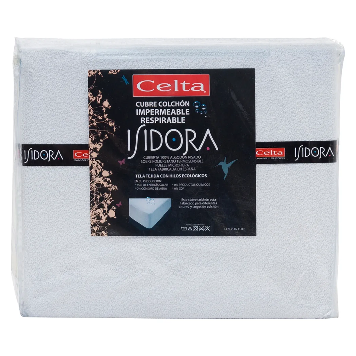 CELTA - Cubre Colchones Isidora 1.5 Plazas Celta