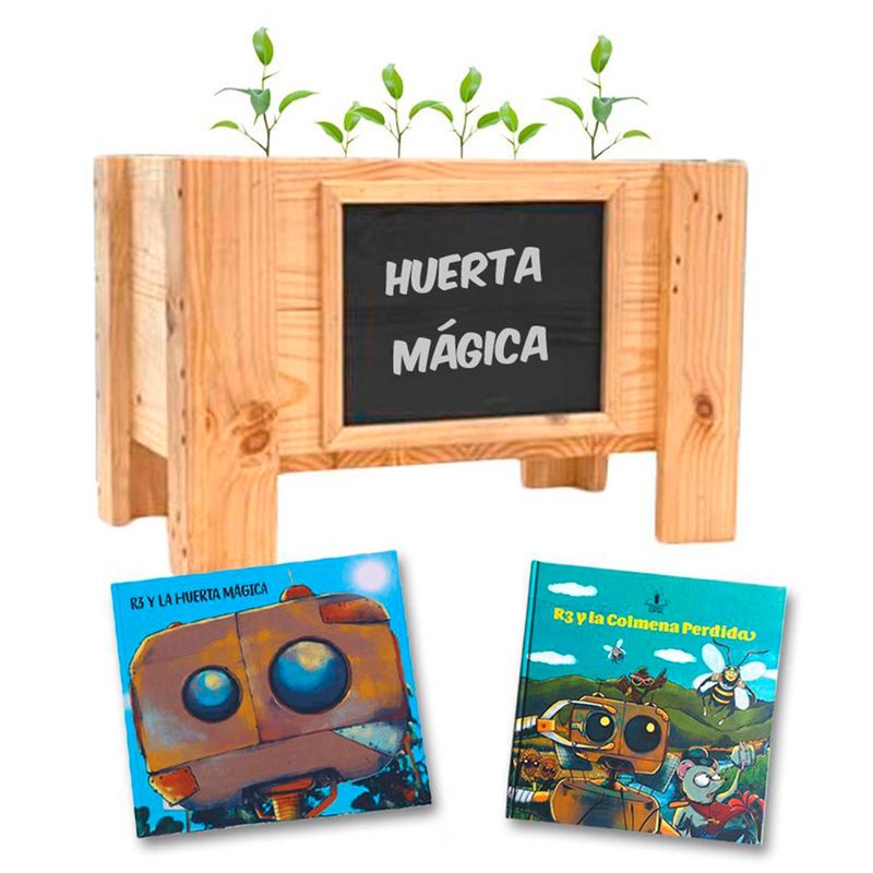CUENTA CARTON - Libro Infantil Huerta Mágica Cuenta Cartón