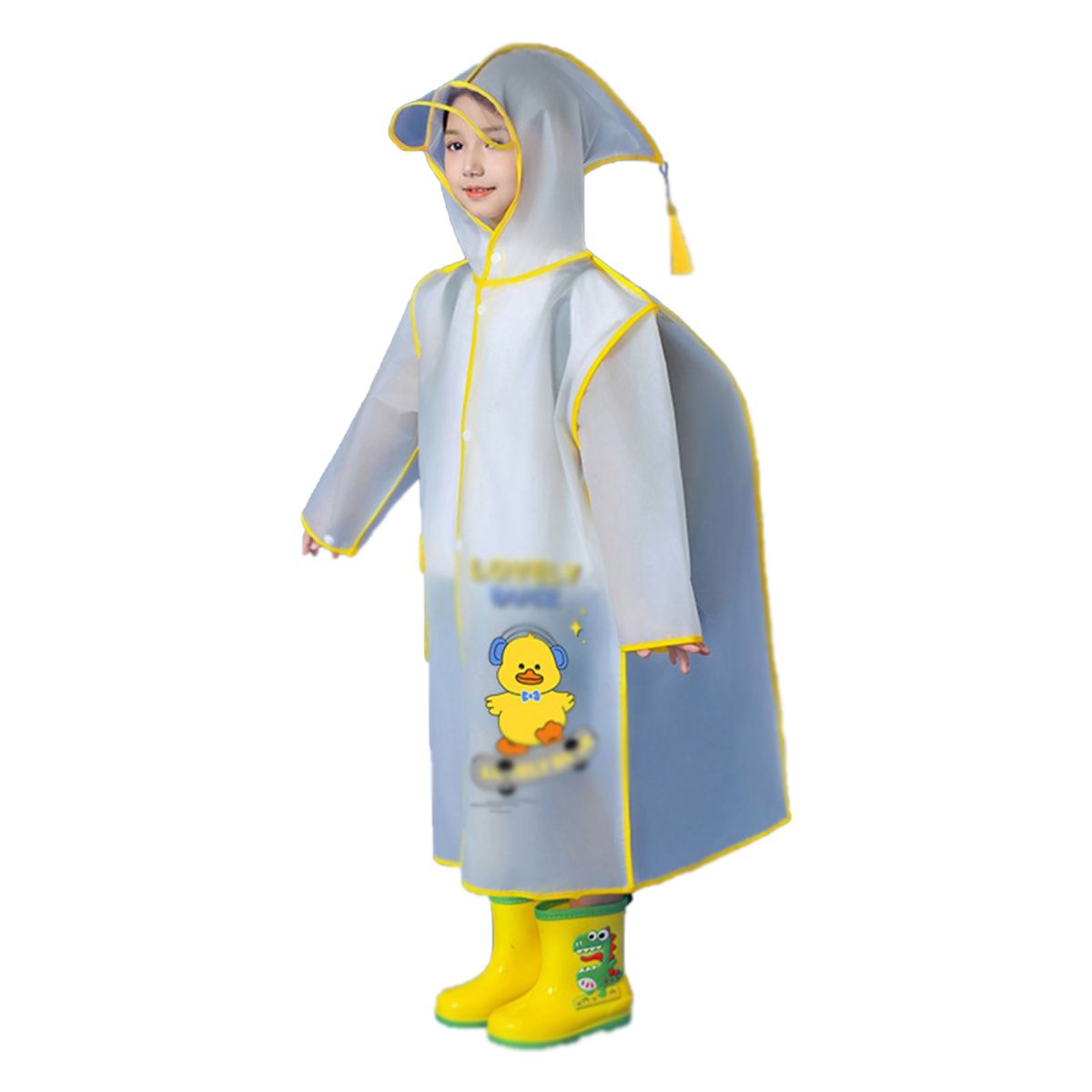 ATURE - Poncho Niño Capa Impermeable Portátil Lluvia Viento Animados