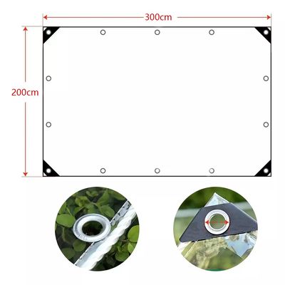 Imagen 2 del producto Cortina Pvc Roller Cierre De Terraza Transparente 3m × 2m