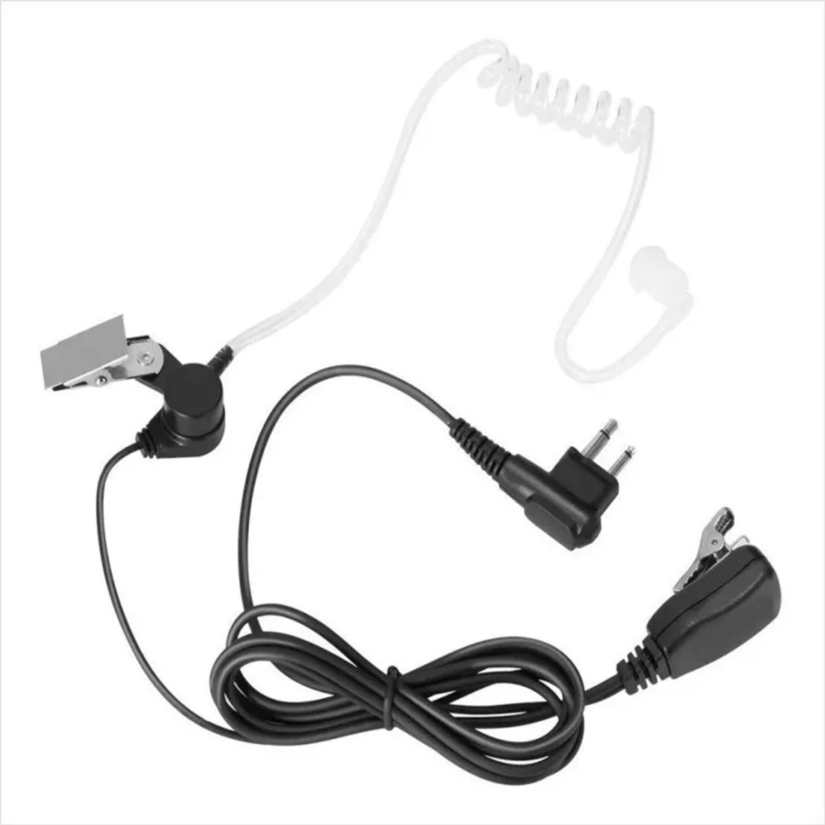 GENERICO - Audífono con Micrófono para Radio Motorola EP-450 Tubo Acústico