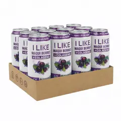 GENERICO - PACK X12 JUGO NATURAL + COLAGENO MAQUI BERRIES 473ML - I LIKE