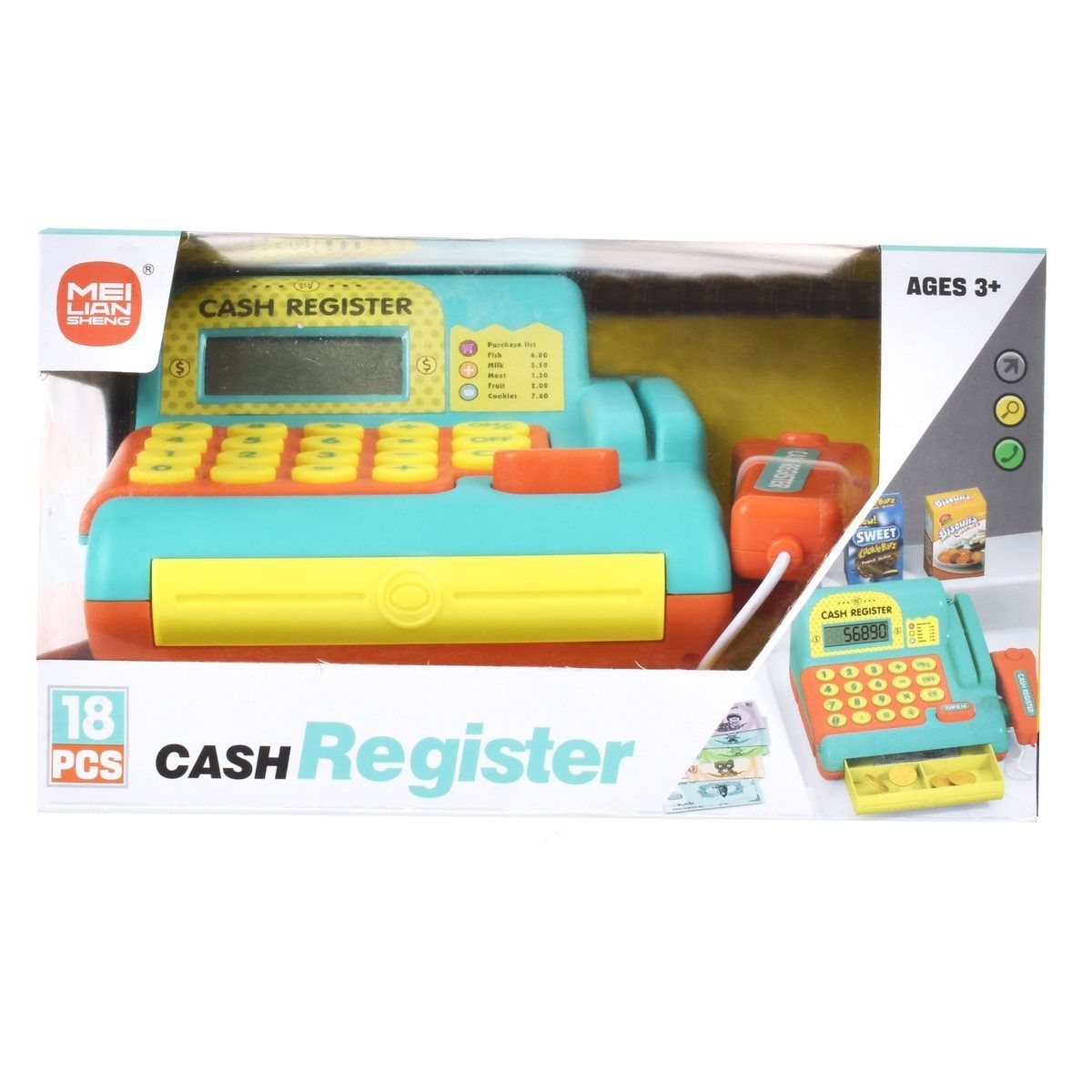 ANSALDO - Máquina Registradora 18 Piezas