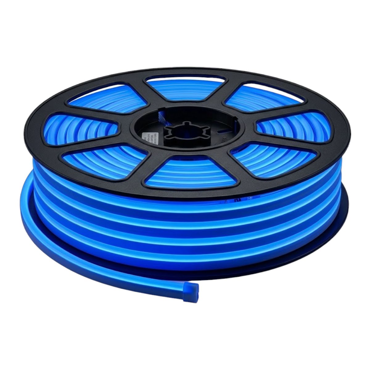 GENERICO - Cinta Neón Led Azul 12V 6W/m 50 metros