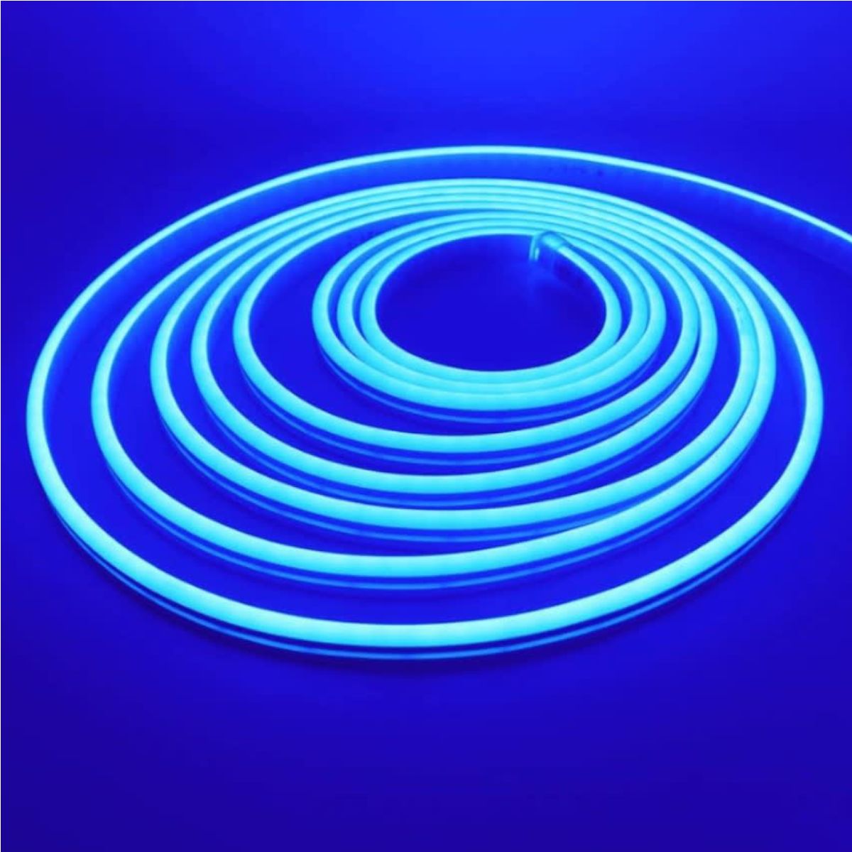 GENERICO - Cinta Neón Led Azul 12V 6W/m 50 metros