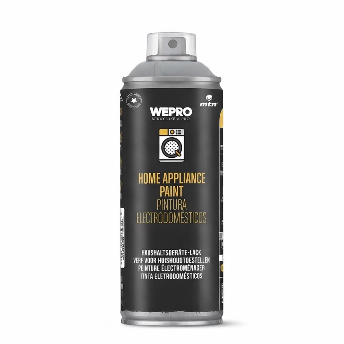 MONTANA COLORS - Pintura para Electrodomesticos Spray 400ml Acero Inoxidable Brillante