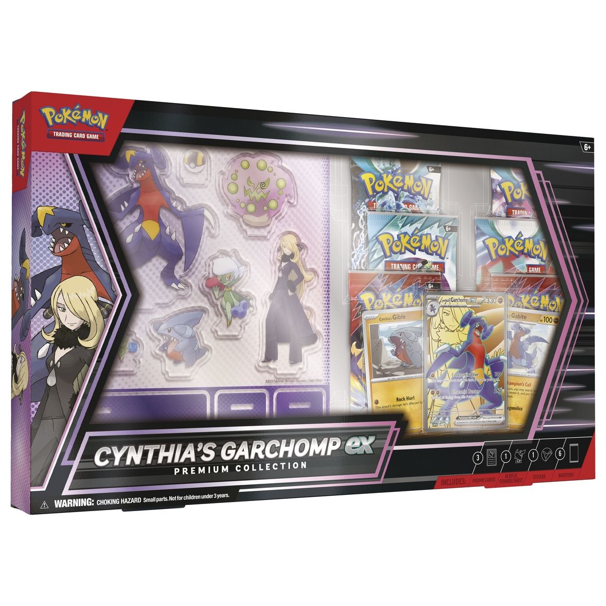 POKEMON - Juego de cartas Pokémon TCG colección Garchomp ex premium