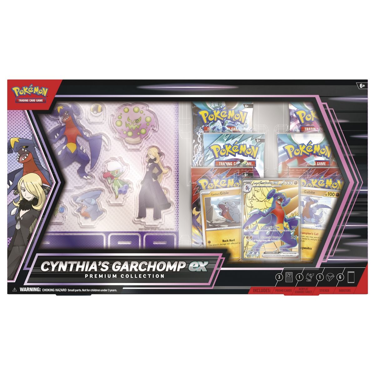 POKEMON - Juego de cartas Pokémon TCG colección Garchomp ex premium