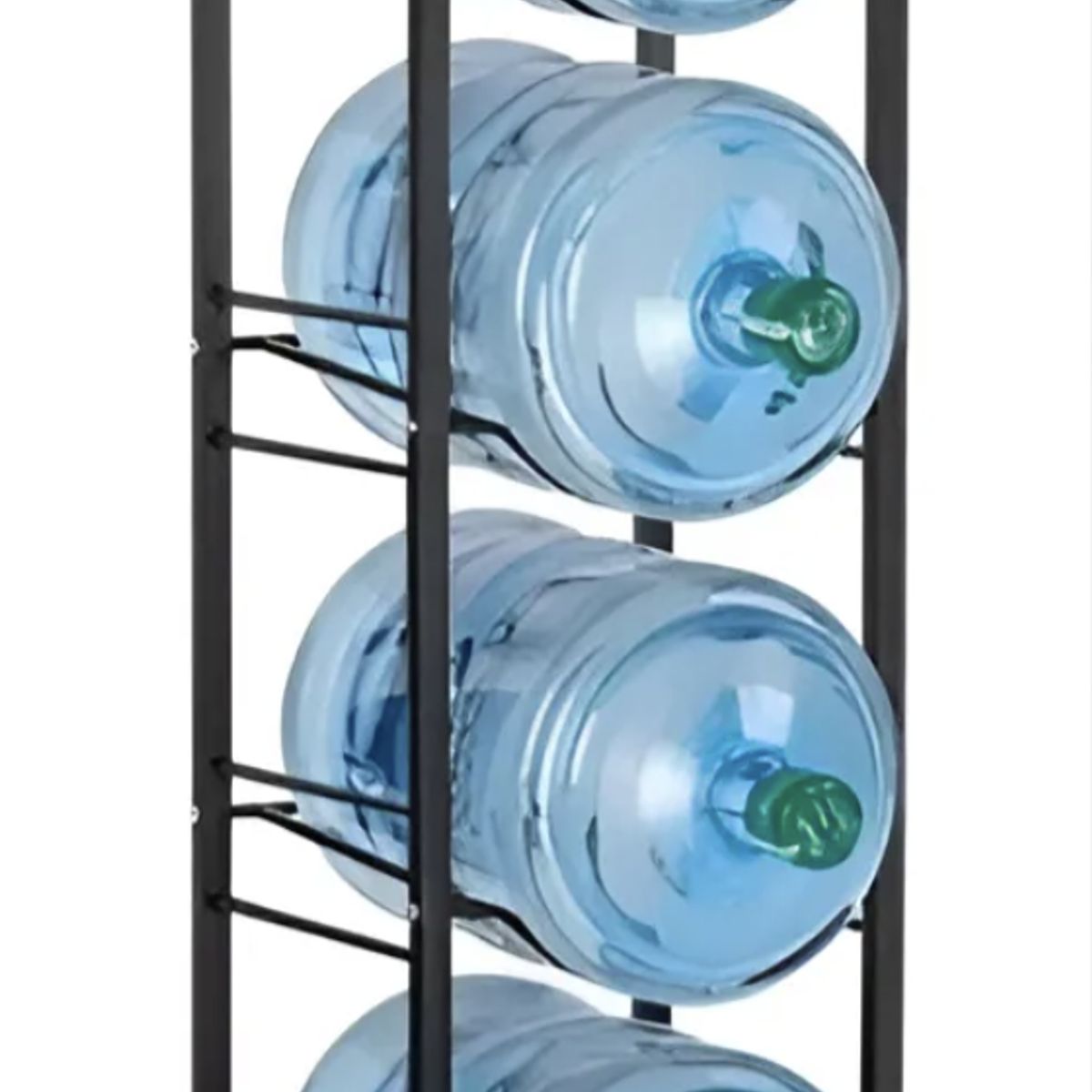 OKAY - Estante Organizador Botellones Agua 20l 4 Bases Blanco