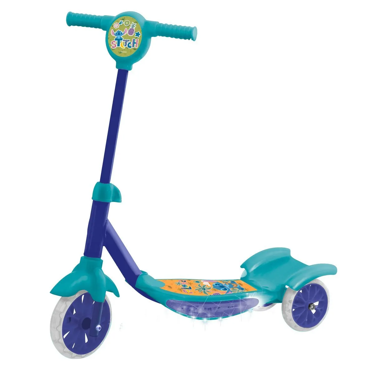 ANSALDO - Tri-Scooter Con Luces Stitch Disney
