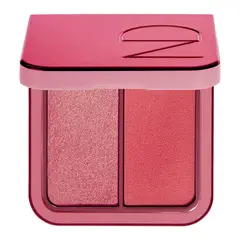 NATASHA DENONA - Hy-Blush Cloudy Cream Cheek Duo - Flirty Flush coralgolden pink -