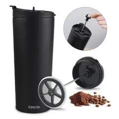 E T Brands - Prensa Francesa Portatil Kimito 500 Ml Cafetera travel