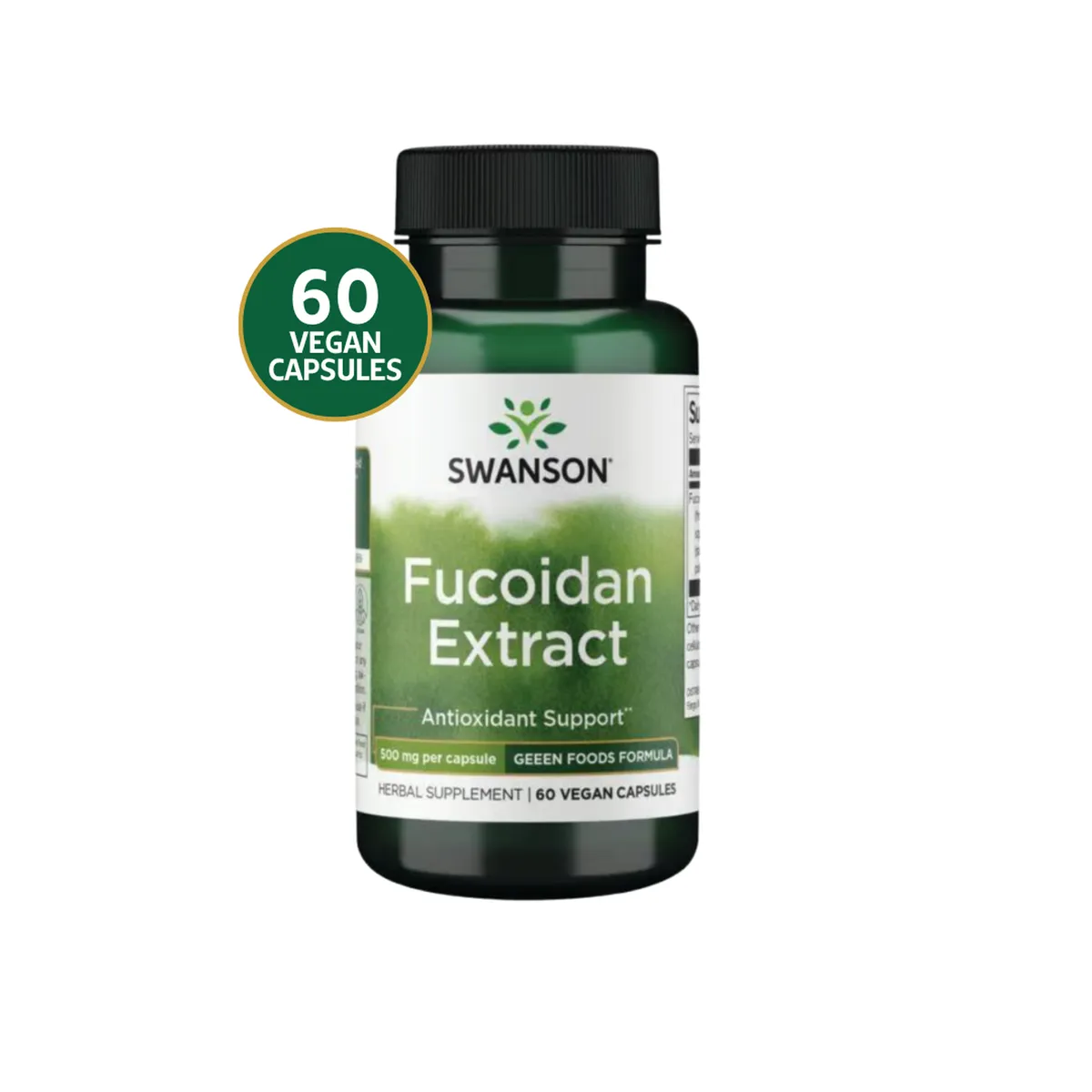 SWANSON - Swanson Fucoidan Extract 500 mg 60 Vegan Caps