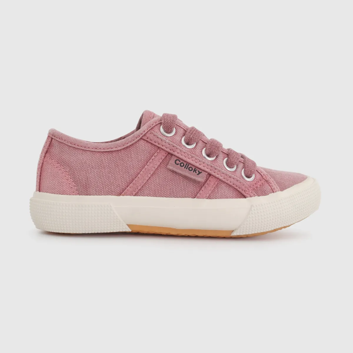 COLLOKY - Zapatilla de Niña Roja de Cordones