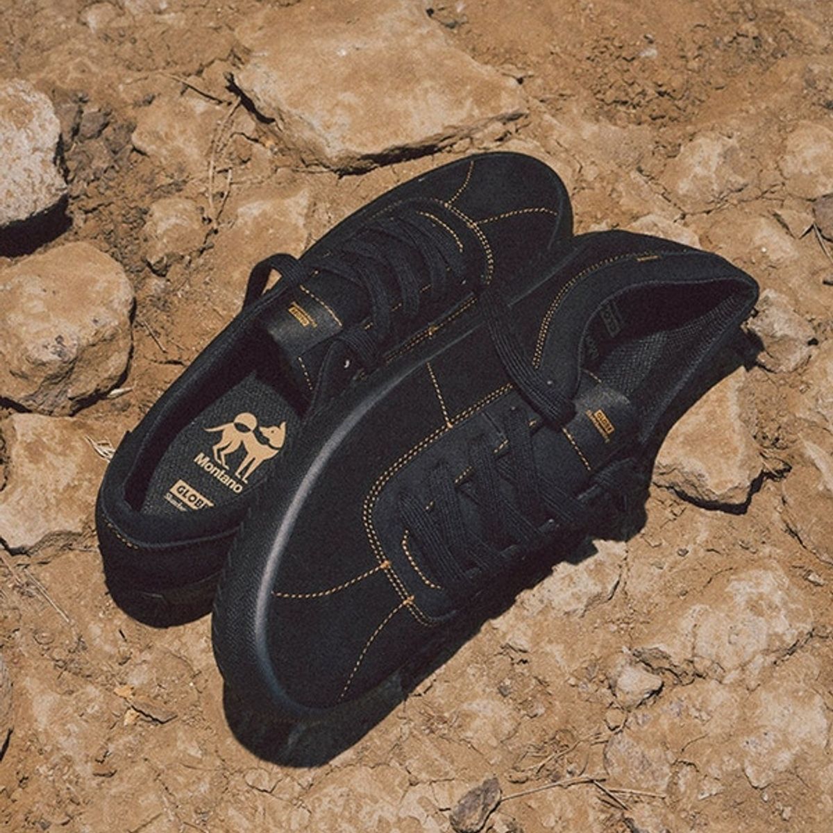 GLOBE - Zapatilla Melbek Negro Hombre Globe