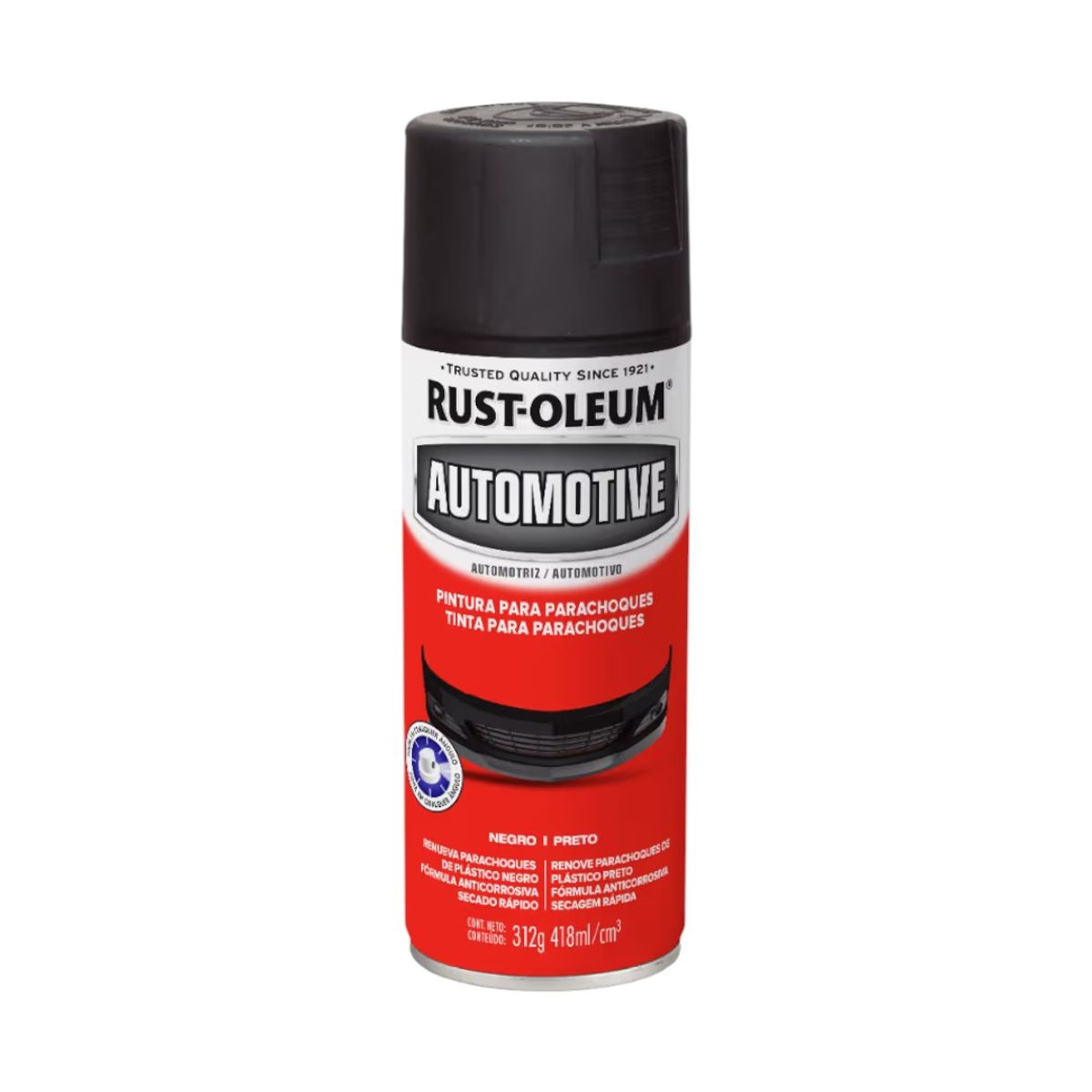 RUST OLEUM - Pintura para Parachoque Negro 418ml