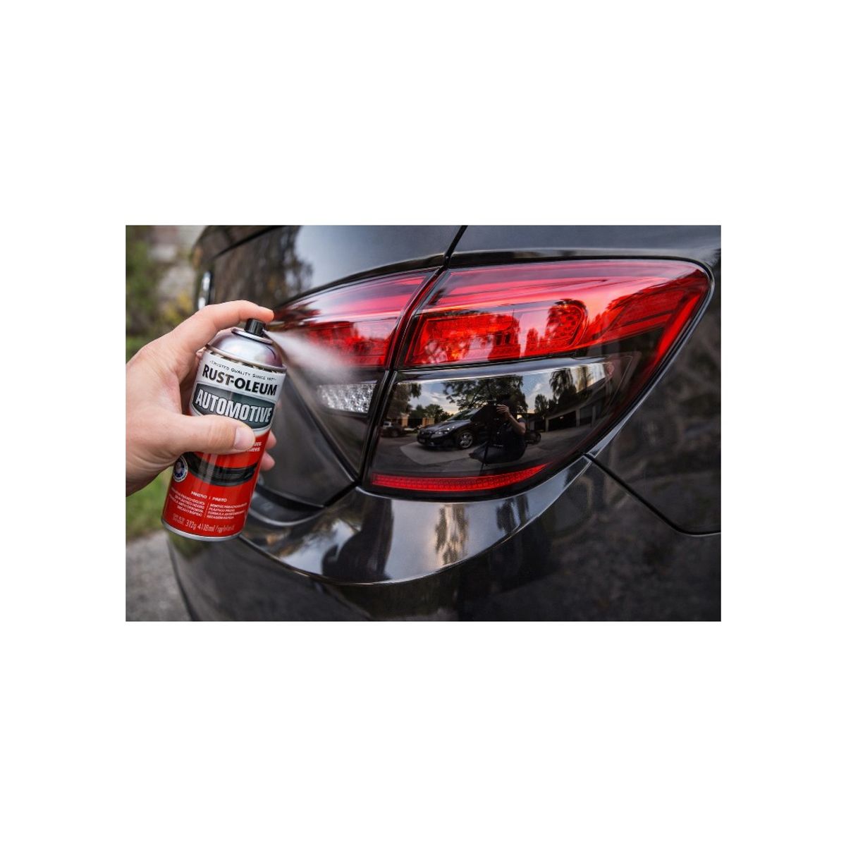 RUST OLEUM - Pintura para Parachoque Negro 418ml